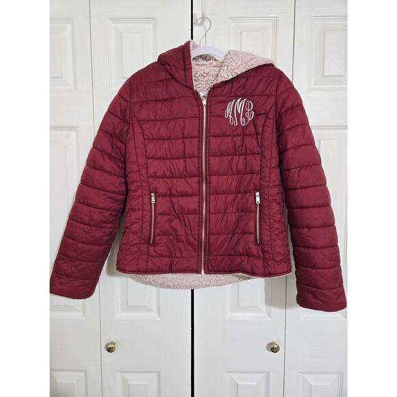 Love tree large juniors maroon jacket - Picture 1 of 9
